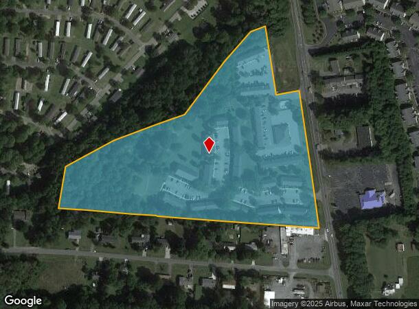  2159 N Fayetteville St, Asheboro, NC Parcel Map