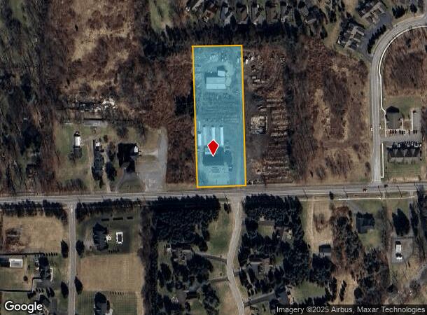 3830 Rush Mendon Rd, Mendon, NY Parcel Map