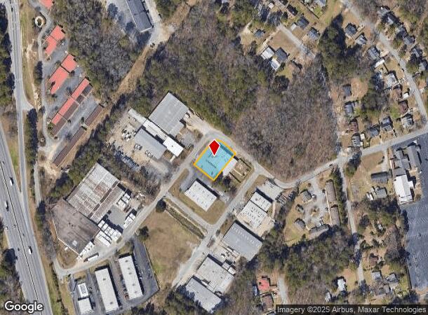 2105 Commerce Dr, Cayce, SC Parcel Map