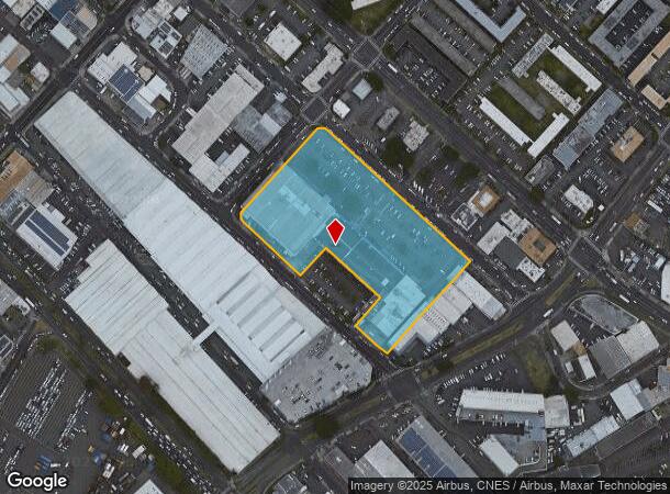  1505 Dillingham Blvd, Honolulu, HI Parcel Map