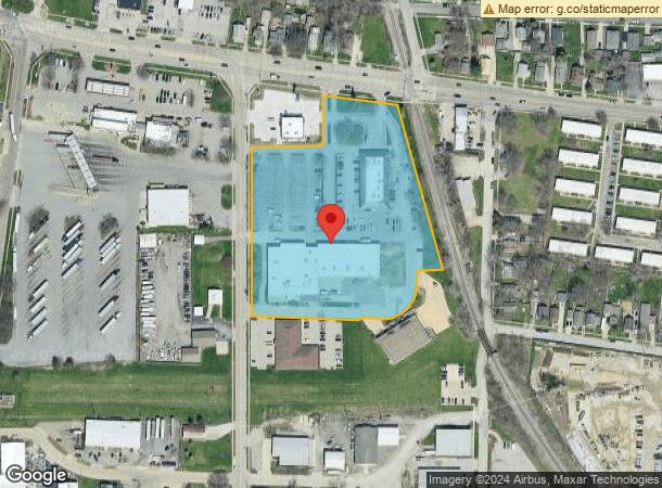  1512 W Market St, Bloomington, IL Parcel Map