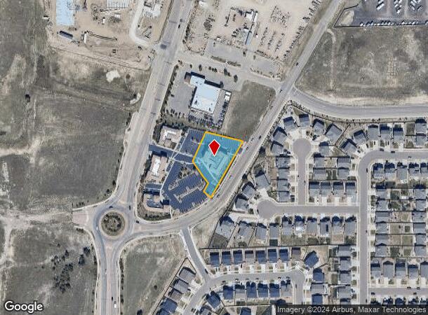  6965 Tutt Blvd, Colorado Springs, CO Parcel Map