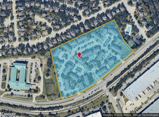  1101 Brushy Creek Rd, Cedar Park, TX Parcel Map