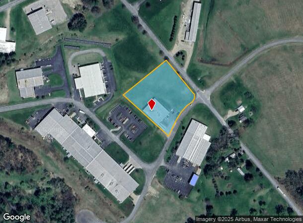 155 Industrial Dr, Corry, PA Parcel Map
