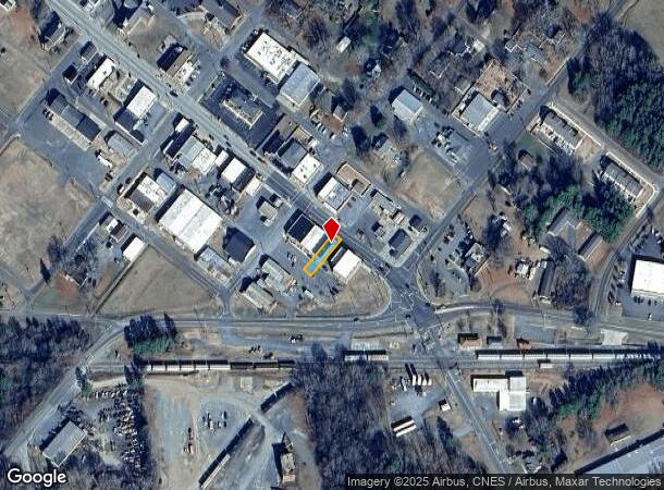  117 N Main St, Oakboro, NC Parcel Map