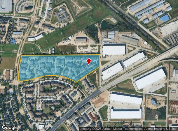  15050 Copper Grove Blvd, Houston, TX Parcel Map