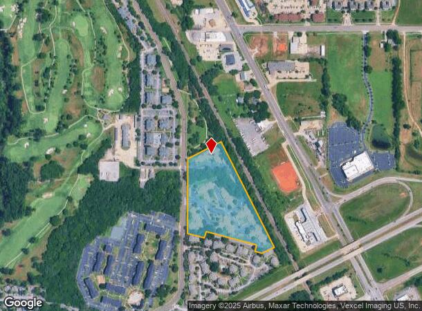 2901 Oak Tree Ave, Norman, OK Parcel Map