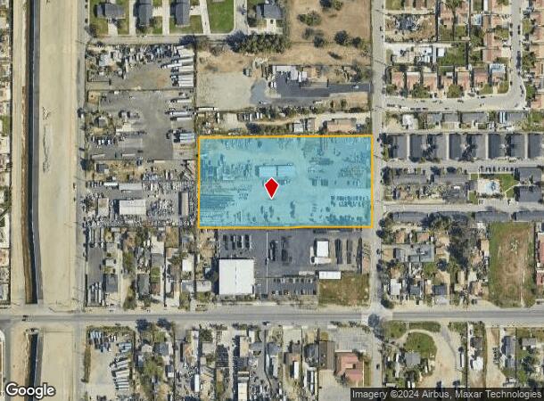  8424 Cottonwood Ave, Fontana, CA Parcel Map