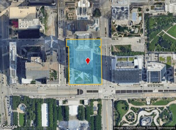  200 E Randolph St, Chicago, IL Parcel Map