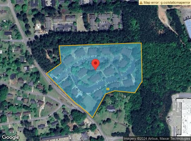  1600 Meadow Ter, Lagrange, GA Parcel Map