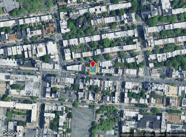  1471 Fulton St, Brooklyn, NY Parcel Map