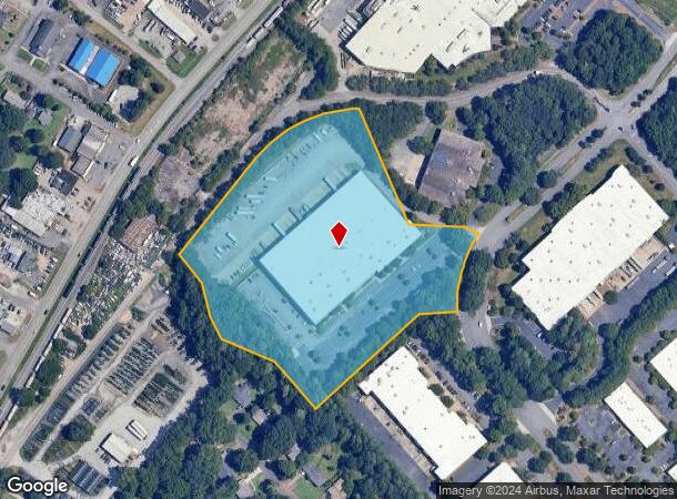  1851 W Oak Pky, Marietta, GA Parcel Map