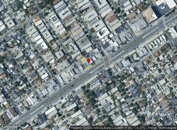 10891 Venice Blvd, Los Angeles, CA Parcel Map