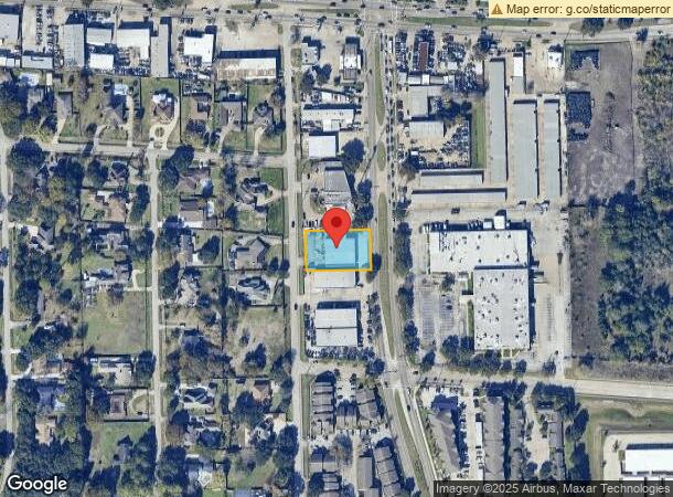  9818 S Wilcrest Dr, Houston, TX Parcel Map