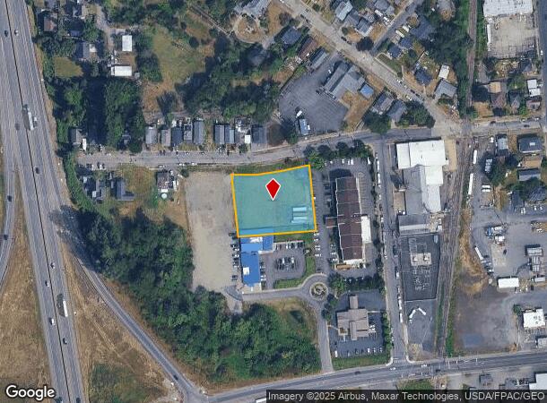 841 Nw Prindle St, Chehalis, WA Parcel Map