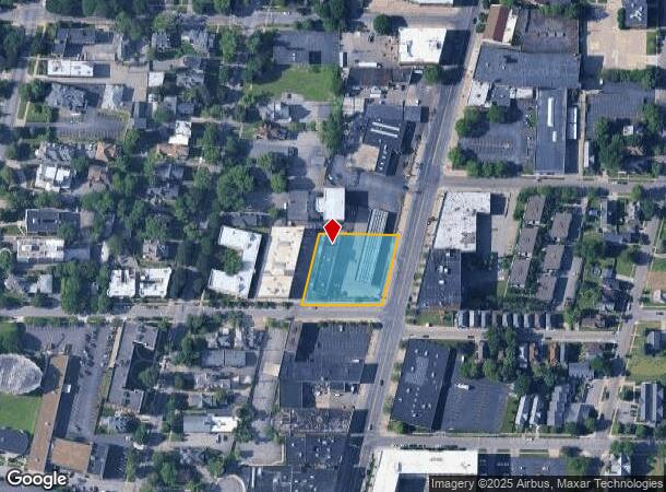  1226 Main St, Buffalo, NY Parcel Map