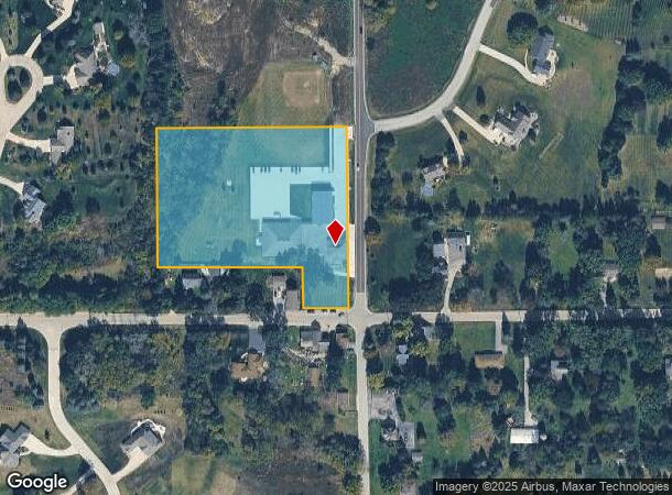 4908 Monches Rd, Colgate, WI Parcel Map