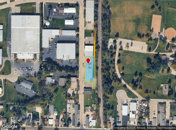 W208n16910 N Center St, Jackson, WI Parcel Map