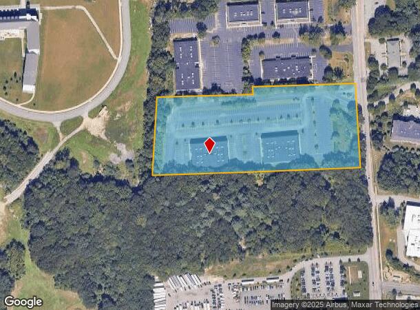  1407 S County Trl, East Greenwich, RI Parcel Map
