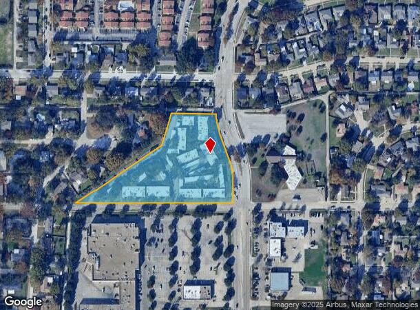  1901 E 15Th St, Plano, TX Parcel Map