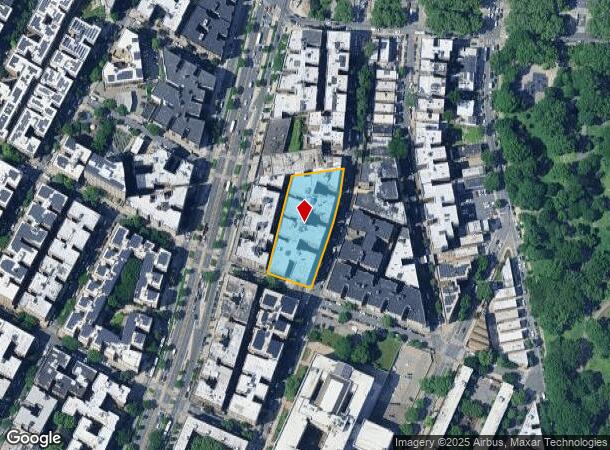 1511 Sheridan Ave, Bronx, NY Parcel Map