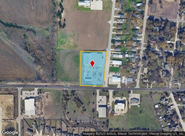  904 W 1St St, Justin, TX Parcel Map