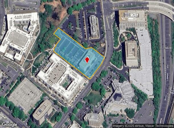  7921 Jones Branch Dr, Mc Lean, VA Parcel Map