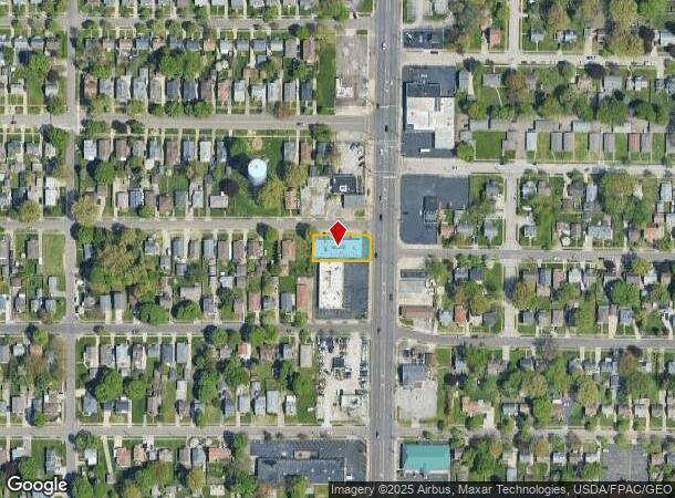  1046 S Arlington St, Akron, OH Parcel Map