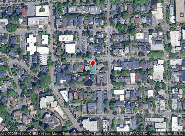  2424 Nw Kearney St, Portland, OR Parcel Map