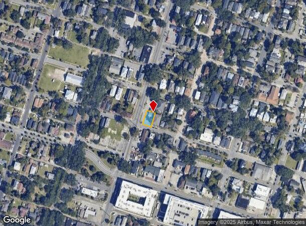  2510 Montgomery St, Savannah, GA Parcel Map