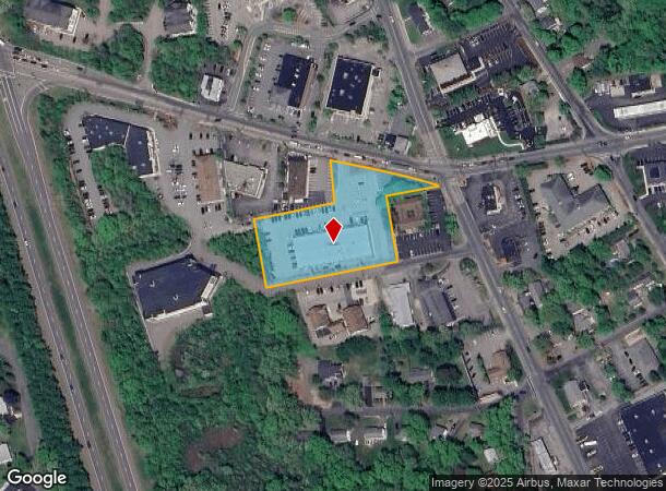  242 Chauncy St, Mansfield, MA Parcel Map