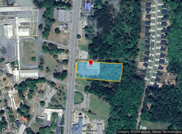 1104 North Way, Darien, GA Parcel Map