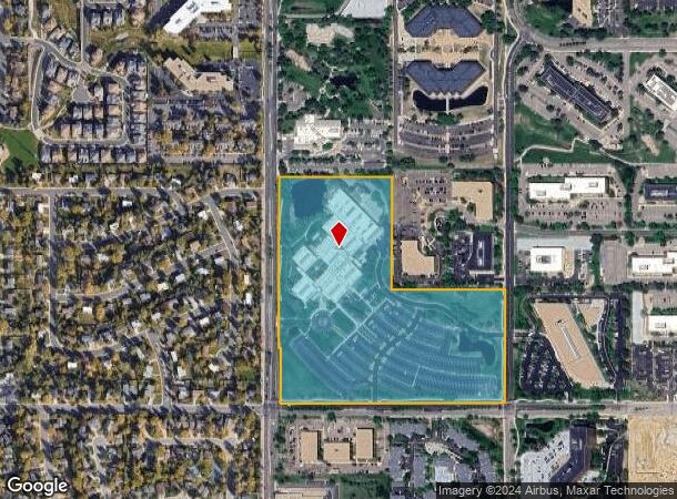  6200 S Quebec St, Greenwood Village, CO Parcel Map