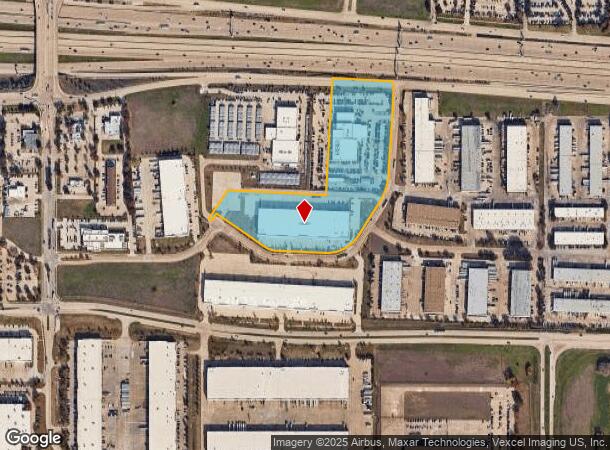 601 Metro Cir, Grapevine, TX Parcel Map