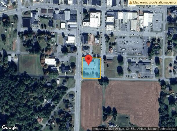  103 W Willow St, Yadkinville, NC Parcel Map