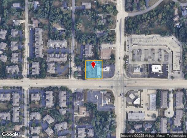  830 W Northwest Hwy, Palatine, IL Parcel Map