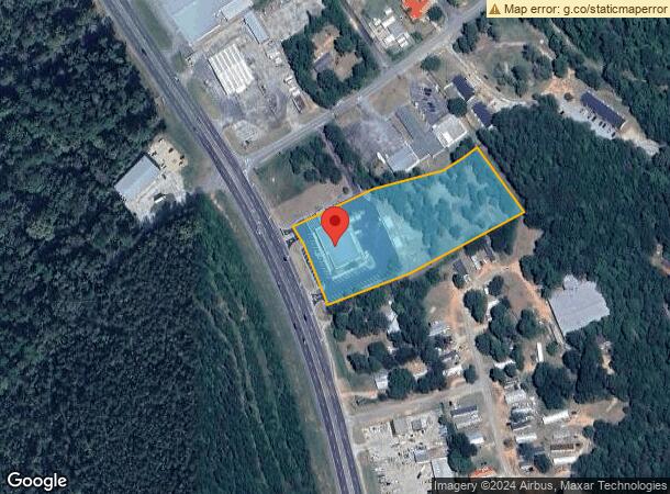  2955 N Columbia St, Milledgeville, GA Parcel Map