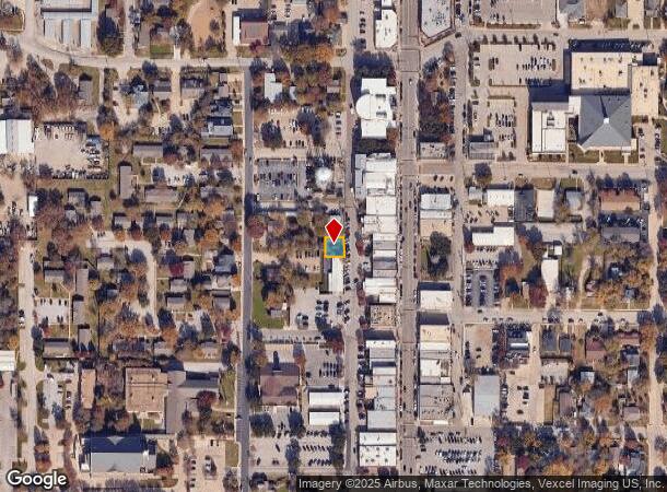 320 S Barton St, Grapevine, TX Parcel Map