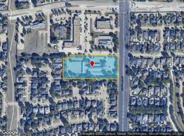  7801 Coit Rd, Plano, TX Parcel Map