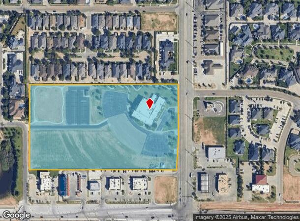 11202 Quaker Ave, Lubbock, TX Parcel Map