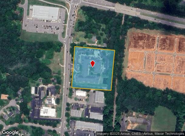  1151 S Main St, Wake Forest, NC Parcel Map