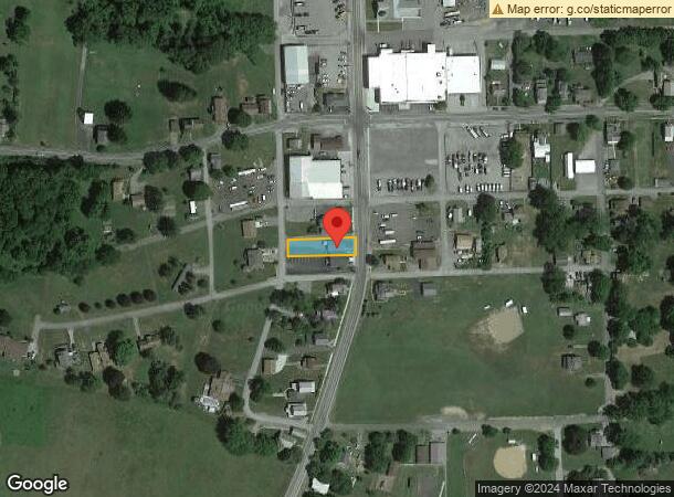  205 S Washington St, Eau Claire, PA Parcel Map