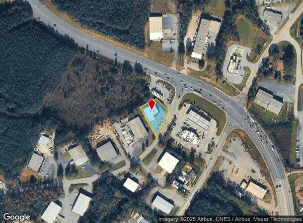  14 Concourse Way, Greer, SC Parcel Map