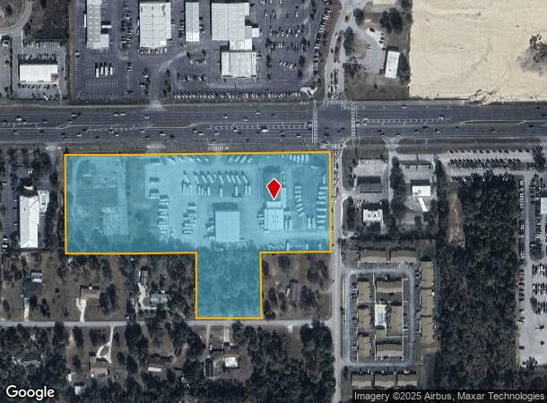  14240 Cortez Blvd, Brooksville, FL Parcel Map