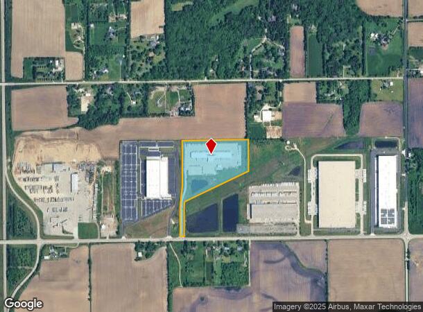 5294 Baxter Rd, Cherry Valley, IL Parcel Map