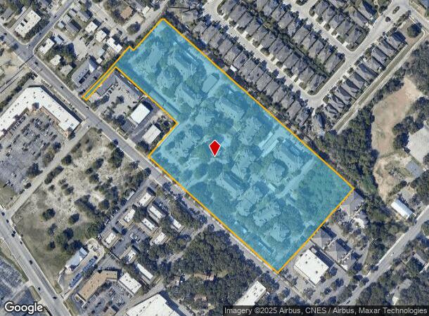 1835 Lockhill Selma Rd, San Antonio, TX Parcel Map