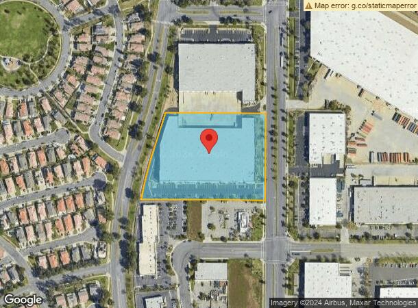  7630 Cherry Ave, Fontana, CA Parcel Map