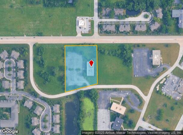  3615 Park Dr, Olympia Fields, IL Parcel Map