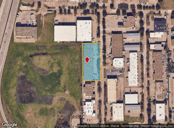  2425 Mciver Ln, Carrollton, TX Parcel Map