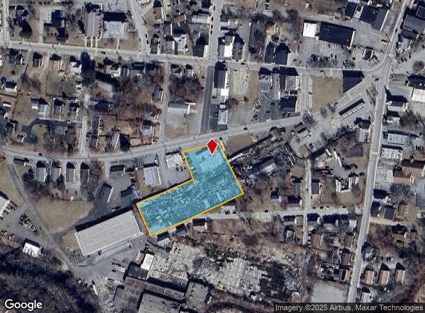  57 Ward Ave, Moosup, CT Parcel Map